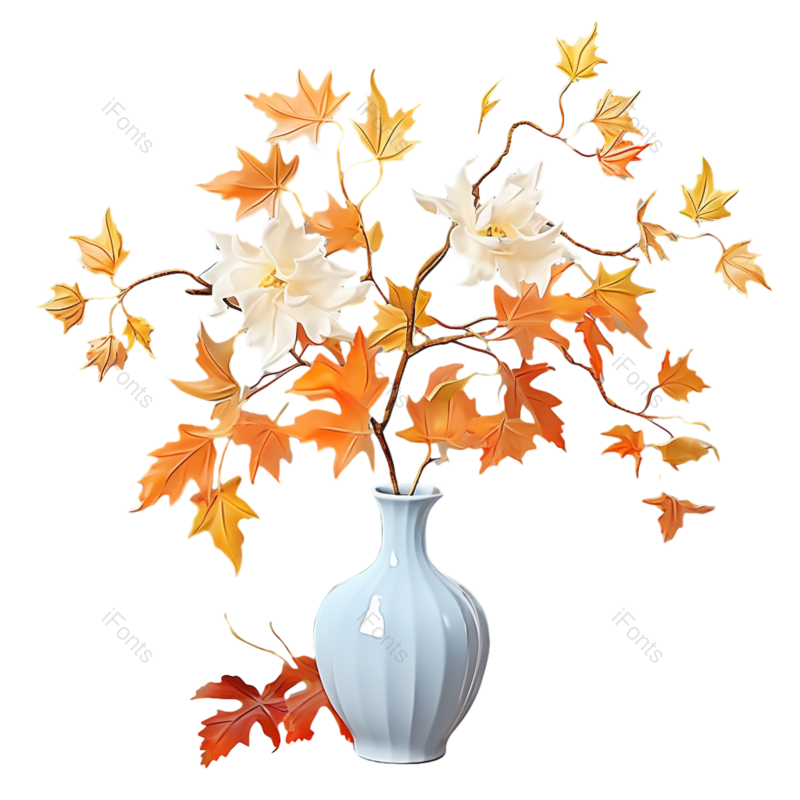 元素图片,插画元素,枫叶PNG,符号免抠素材